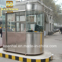 Customed Portable Stainless Steel Prefab Security Booth Kiosk